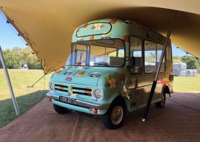 alpro van under stretch tent