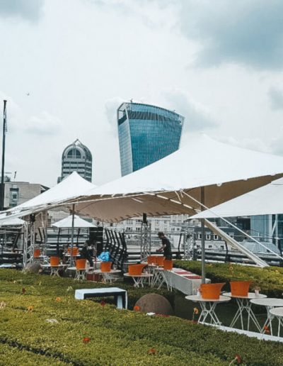 London city stretch tent