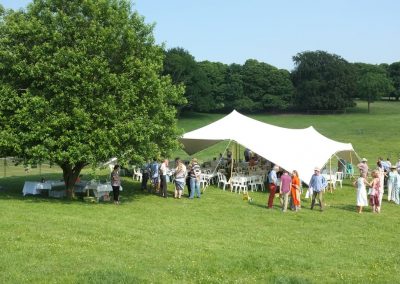 Summer garden lunch in Surrey