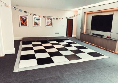 Black and White Dance Floor