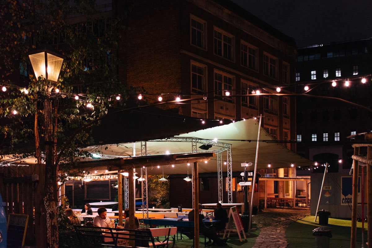 Tent for pub beer garden