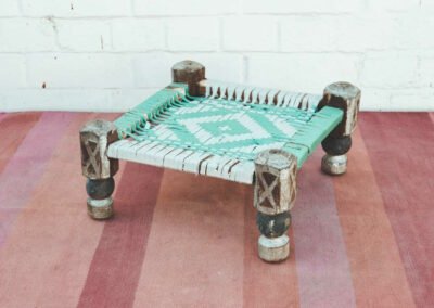 Green Low Stool