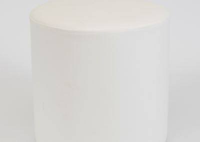 White Ottoman Cube