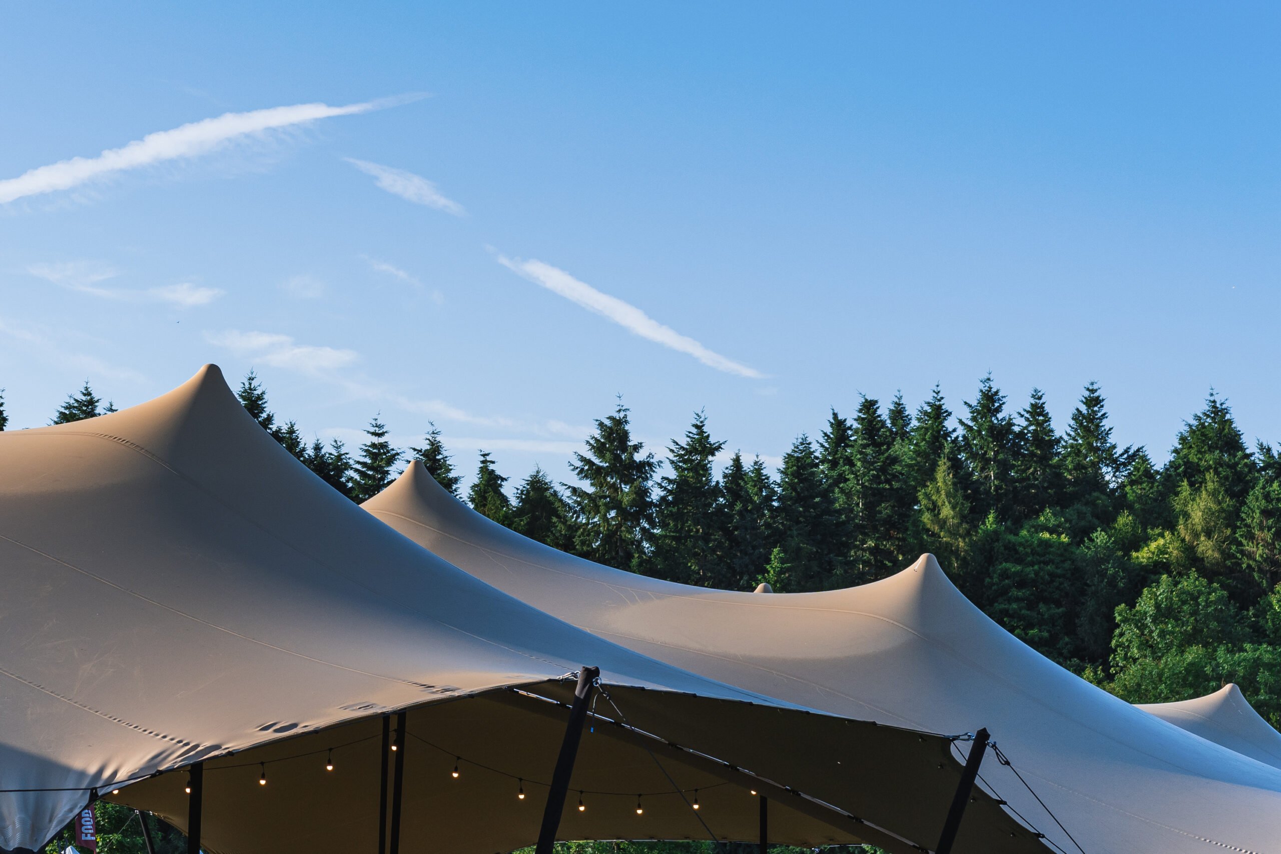 Stretch tents for the hospitality industry?